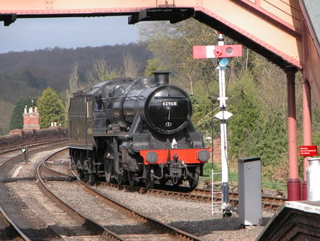 Locomotive Severn Valley Railway - fowler, steam, locomotive, severn valley railway