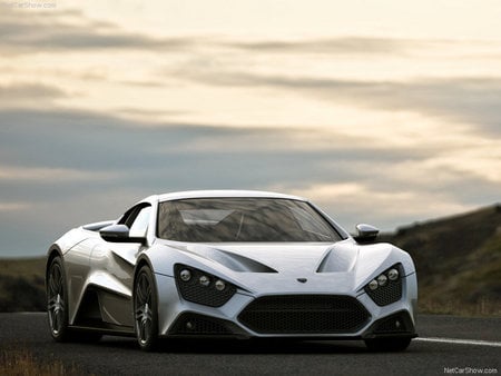 Zenvo - supercar, white, zenvo, car