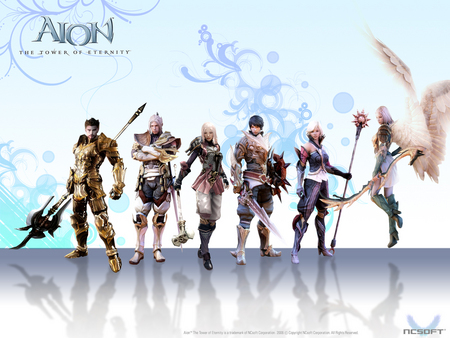 Heaven Warrior of AION - video game, fantasy, gaming, hd, mmo, aion, adventure, 3d, warriors, action, angels, cprg