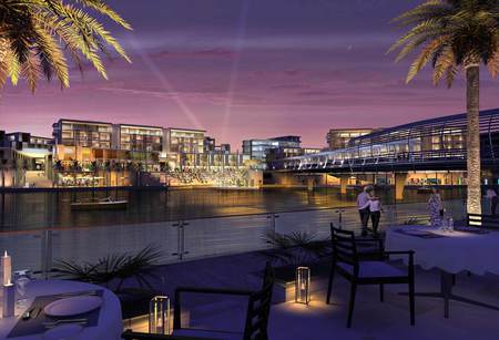  Under The Spotlight - tables, water, chairs, palm trees