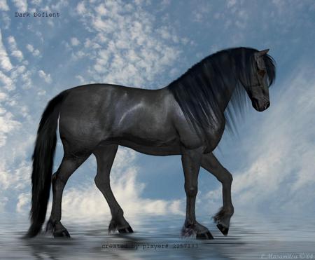 an abstract horse - fancy, black, neigh, beautiful, mare, great briten horse, fresen