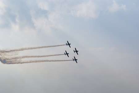 The Blades Aerobatic Display Team - hill, ex, 2010, display, british, amazing, team, raf, england, blades, red, arrows, biggin, aerobatic