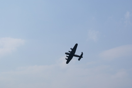 lancaster bomber - hill, ww2, biggin, day, bomber, lancaster, beautiful, 2010, raf