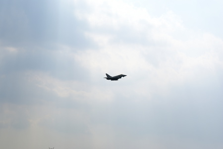 Heaven Shines Down On The 70th Anniversary of the Battle Of Britain Flight - hill, 2010, display, british, amazing, raf, afterburner, past, england, eurofighter, fly, biggin