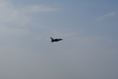 Eurofighter Typhoon - hill, england, biggin, afterburner, eurofighter, amazing, display, british, 2010, past, raf, fly