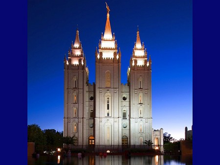 Mormon Temple-Salt Lake City - salt lake city, picture, beautiful, mormon temple