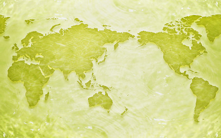 Map - map, abstract, beautiful, beauty, cg, world, green, cities, clear, 3d, country, other