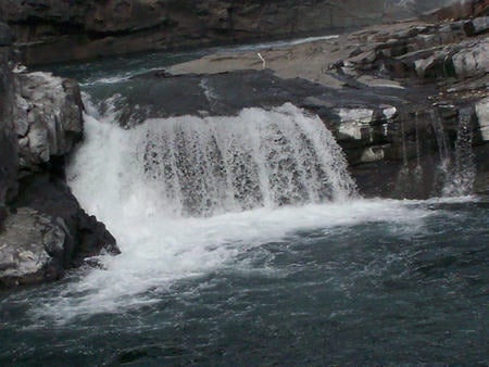 Spokane Falls - waterfall, spokane, water, river