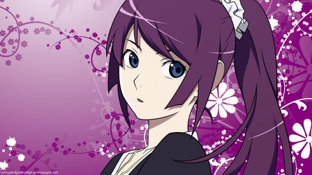 Senjougahara - Bakemonogatari - senjougahara, hitagi, crab, bakemonogatari