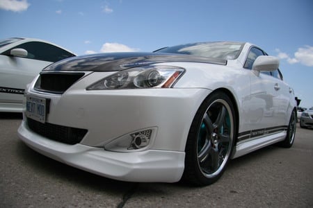 modified_lexus_is350_impor - white, sport, lexus, car