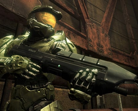 halo - shoting, videogames, guns, halo