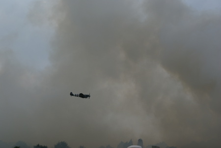 spitfire - hill, britain, 2010, of, 2, me109, war, raf, hurricane, battle, world, ww2, two, biggin, spitfire