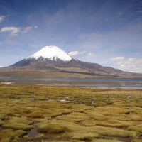 Iced mountain