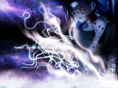 Sasuke's Lost Innocence - anime, naruto, lost, innocence, sasuke uchiha