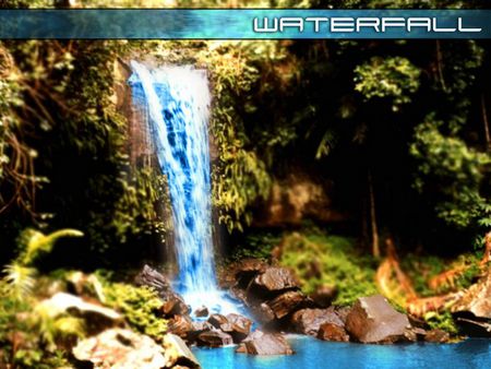 DIGITALIZED,WATERFALL NOT BY ME? - scenic, waterfall, gorgeous, beautiful