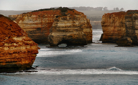 Magnificent Coastal Rock Formations - coast, ocean, nature, rocks