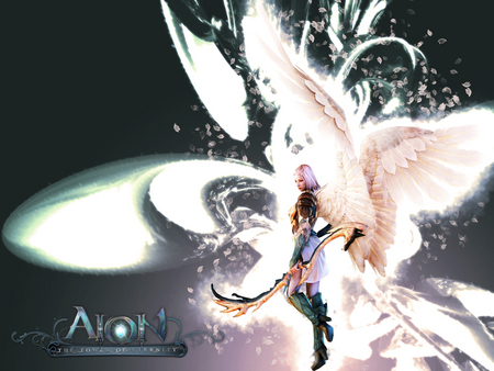 Sping - warrior, aion, video game, action, beautiful, adventure, girl, angel