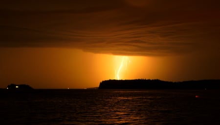 Lightning storm July 2009 - nature, storms, lightning, forces of nature