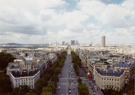 Paris - Avenue De La Grand Armee - avenue, paris, france, europe