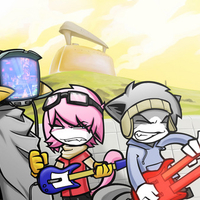 Chibi Haruko, Naota, & Canti