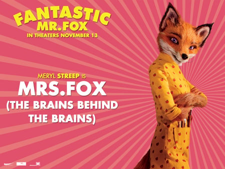 Fantastic Mr. Fox - movie, animated, meryl streep, fox