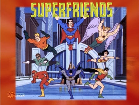 Super Friends - tv, series, friends, dc comics, super