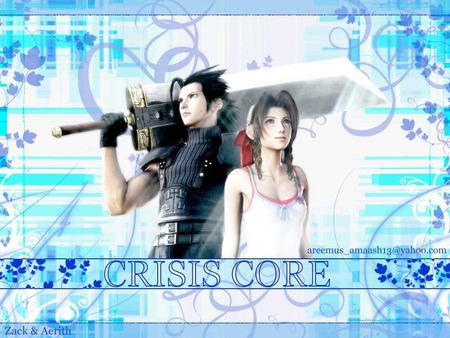 Crisis Core - aerith, cloud, zack, angeal