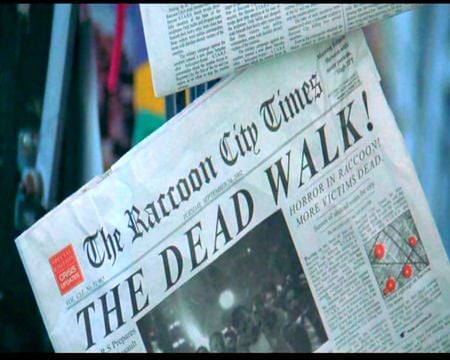 Raccoon City Newspaper - Resident Evil - resident evil, movie, dead, zombie