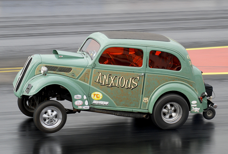 1951 Anglia drag car - race, anglia, drag, car