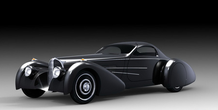 delahaye-bugnotti - bugnotti, composed, smart, cool