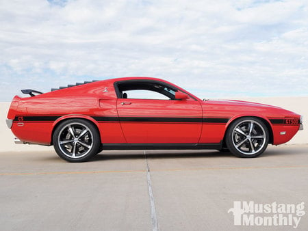 2007 Ford Mustang Shelby Gt500 - ford, shelby, mustang, red