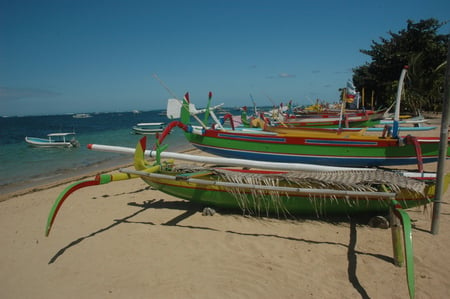 Traditional Boats - Bali - tjhiu fen, indonesia, nathtan, bali