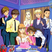 At a party