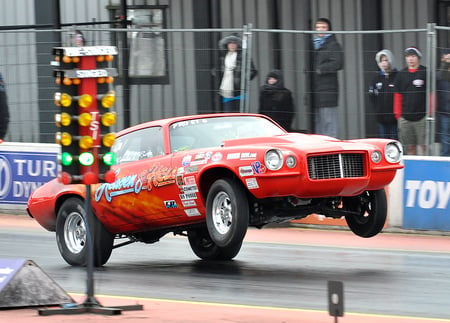 1970 Camaro Rally Sport drag car - race, chevy, camaro, car