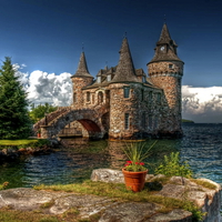 Castle on the sea
