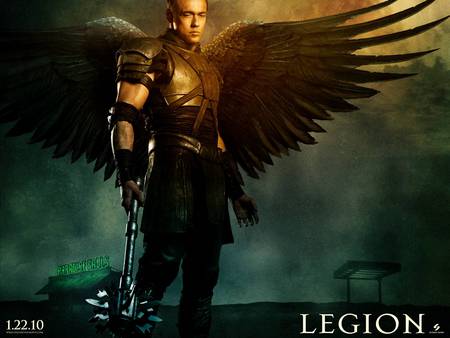 legion - movie, angel, religion, the end