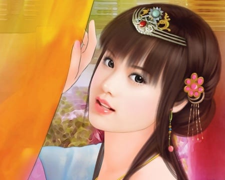 Chinese Girl 67 - women, beauty, nice, woman, hot, female, anime girl, pretty, anime, oriental, cute, maiden, lady, sexy, girl, beautiful, chinese