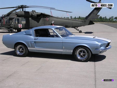 1967 Mustang Shelby GT500 - car, muscle, mustang, ford, classic, shelby