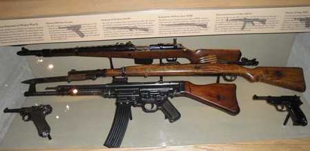 WWII German guns - gun, shoot, pistol, rifle