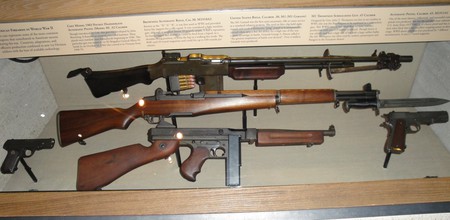 WWII US guns - gun, shoot, pistol, rifle