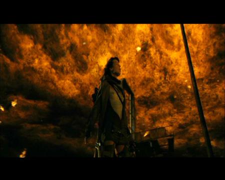 Alice's Fire Res Evil Ext - alice, movie, resindent evil, fire, milla