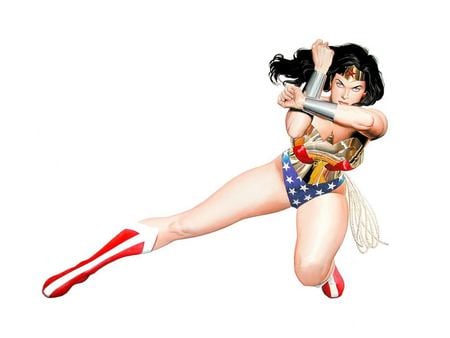 Wonder Woman - crime fighter, hero, woman, beautiful