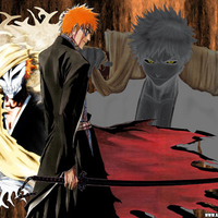 Vizard Ichigo, Bankai Ichigo, & Zangetsu