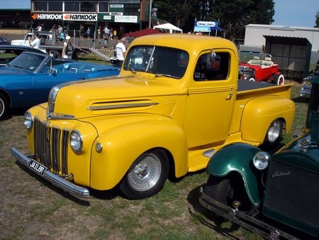 1946 ford pickup truck - ford, pickup, 1946, truck