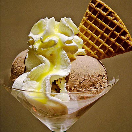 icecream - summer, sweet, icecream, glass