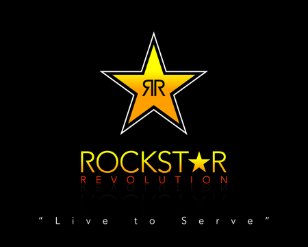 Rockstar Revolution - rockstar, revolution, game, logo