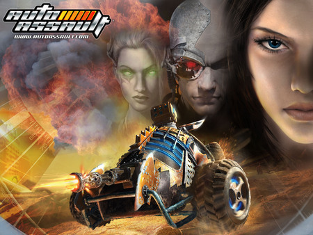 AUTOASSULT - game, car, autoassult, hd, 3d, faces, action, adventure