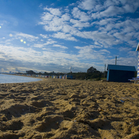 Beach sheds