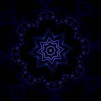 Blue Fractal