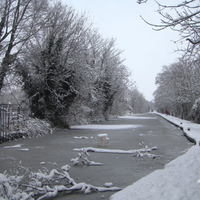 Snow In Aylesbury, Buckinghamshire, United Kingdom - Wednesday, 6th Of January, 2010